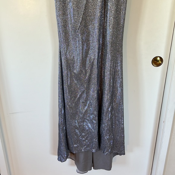 NWT Clarisse Platinum Sparkle Dress - Picture 13 of 17